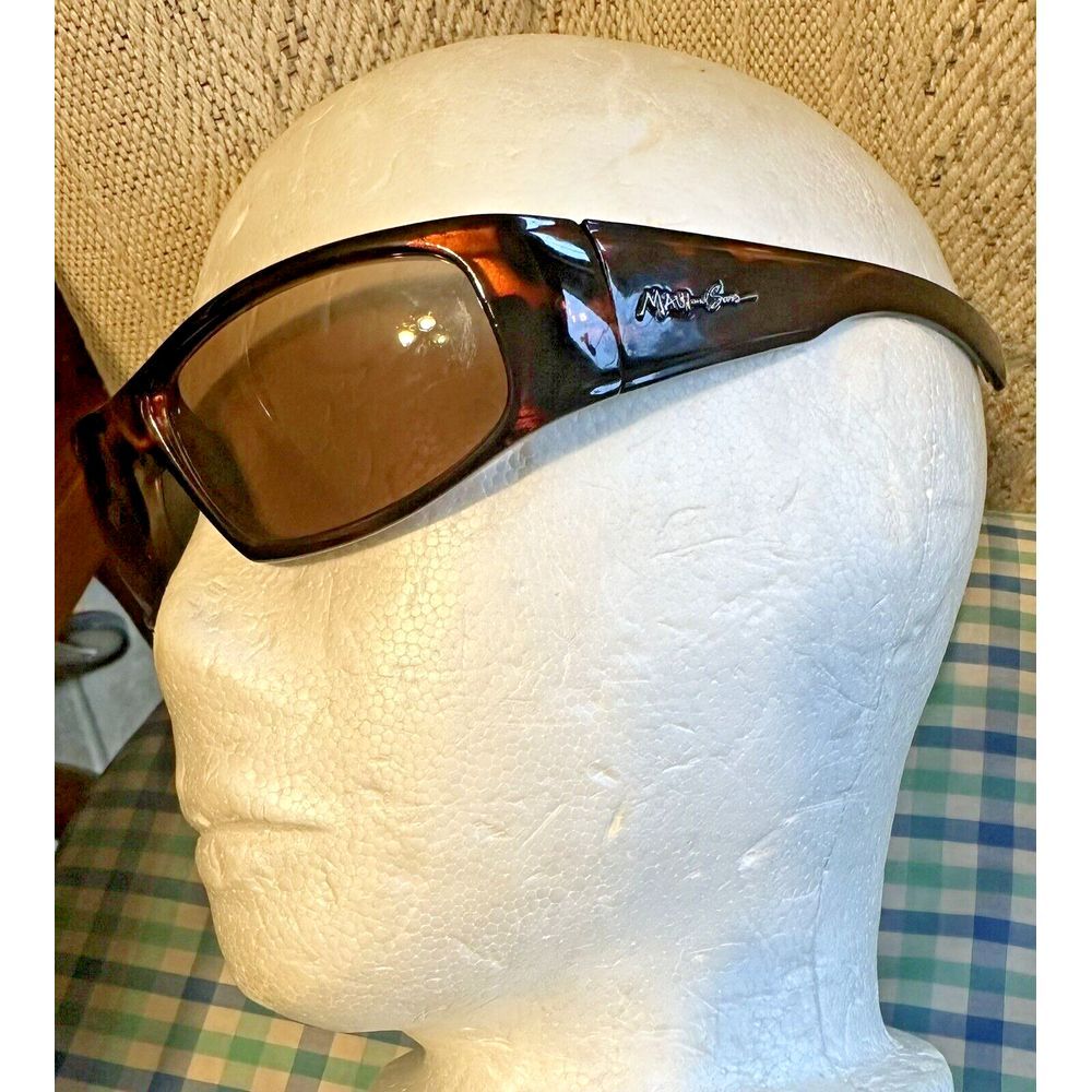 Maui And Sons Polarized km1109 Day Break  Sunglasses Tortoise‎ Shell Brown - Picture 3 of 12